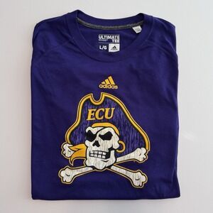 Adidas Climalite‎ Ultimate Tee ECU Pirates East Carolina University Womens L